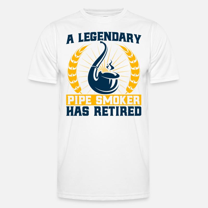 Pipe Smokers Community Pipe Smoking Pipe Tab Men's Functional T-Shirt