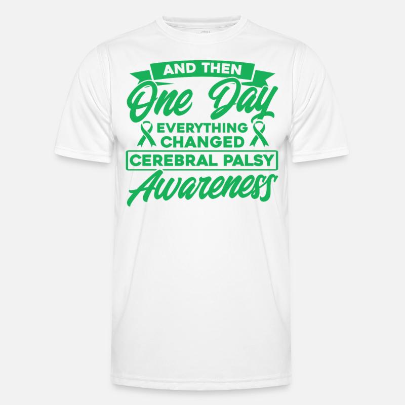 Cerebral Palsy Support Cerebral Palsy Men's Functional T-Shirt