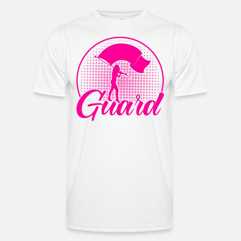 Guard Flag Guard Gift - Men's Functional T-Shirt - white