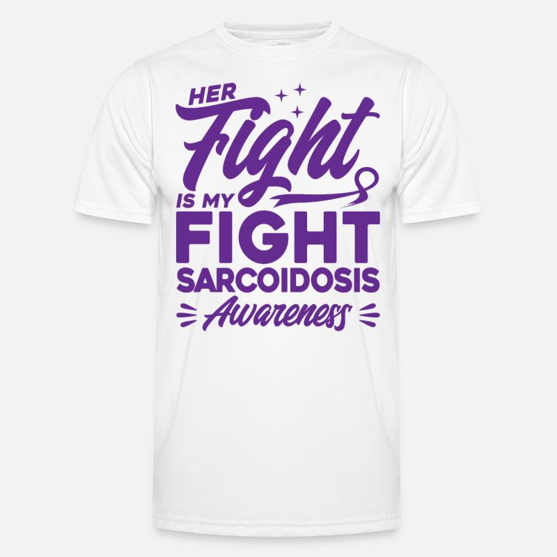 Sarkoidose Überlebender Sarkoidose Unterstützung S Männer Funktions-T-Shirt
