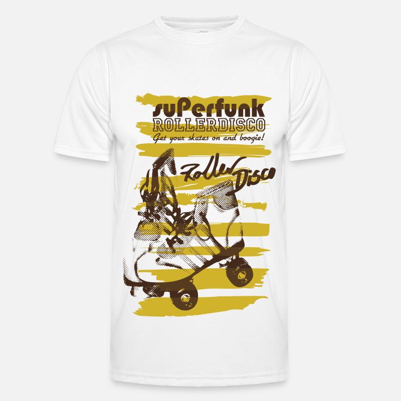 Superfunk Roller Disco T-shirt sport Homme