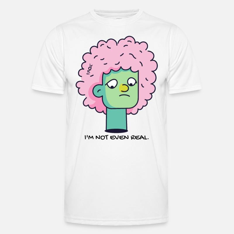 Ich bin nicht einmal echt Männer Funktions-T-Shirt