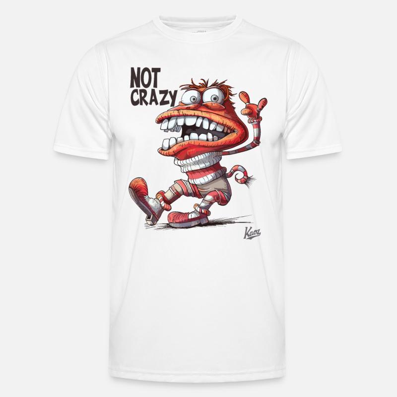 Cette chaussette de marionnette à main n’est vraiment pas folle T-shirt sport Homme