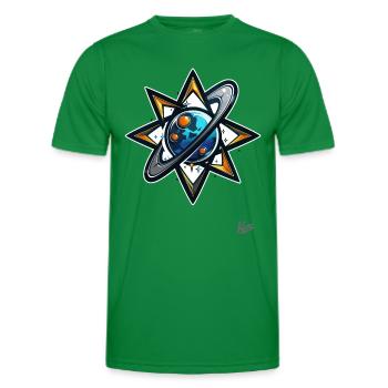 Science - T-shirt sport Homme - vert - Devant - AI Model Male 178 dark (178cm)