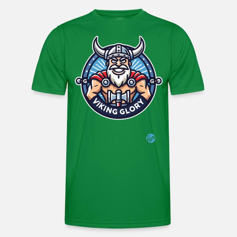 Wikinger-Ruhm Männer Funktions-T-Shirt