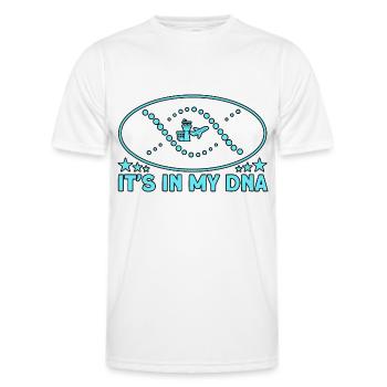 Luftverkehrskontrolle Fluglotse Flughafen Geschenk - Männer Funktions-T-Shirt - Weiß - Vorne - AI Model Male 178 dark (178cm)