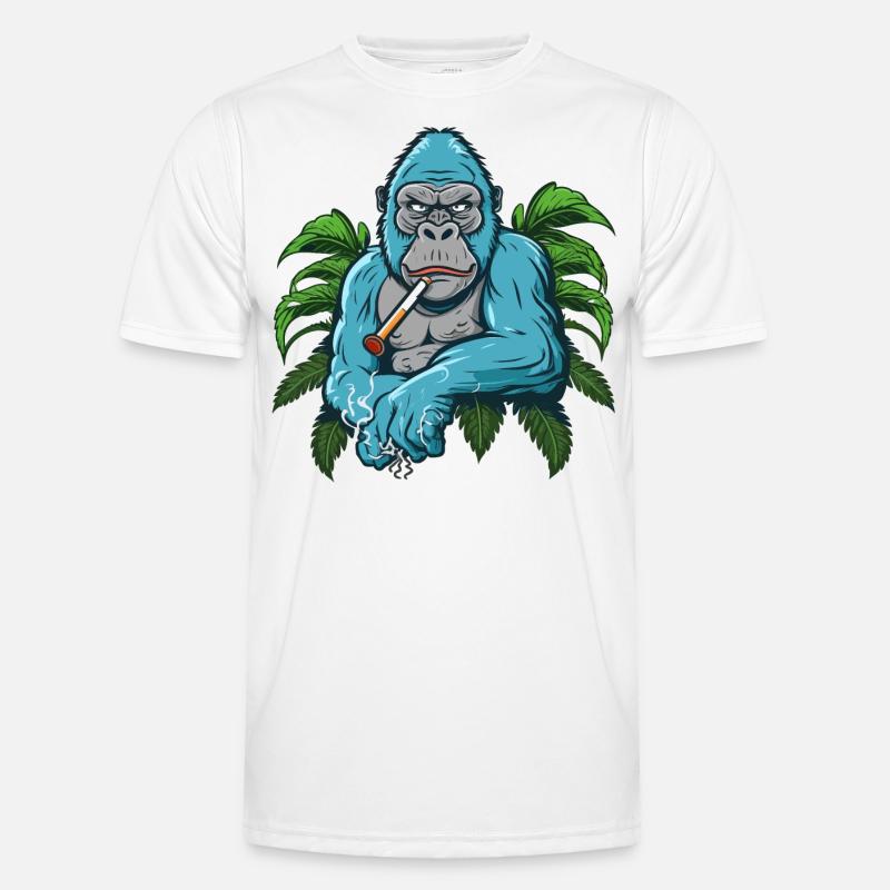 Gorille émoussé T-shirt sport Homme