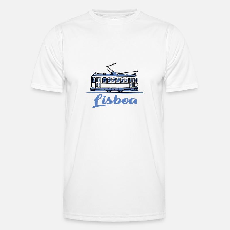 Lissabon - Lisboa Männer Funktions-T-Shirt