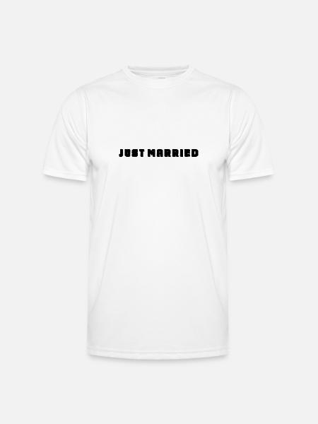 SAINT VALENTIN. EVJF. JE T'AIME. I LOVE YOU. AMOUR - T-shirt sport Homme - blanc