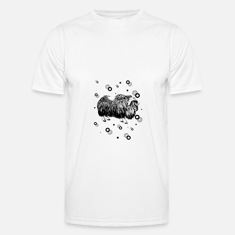 Bison - Büffel Männer Funktions-T-Shirt