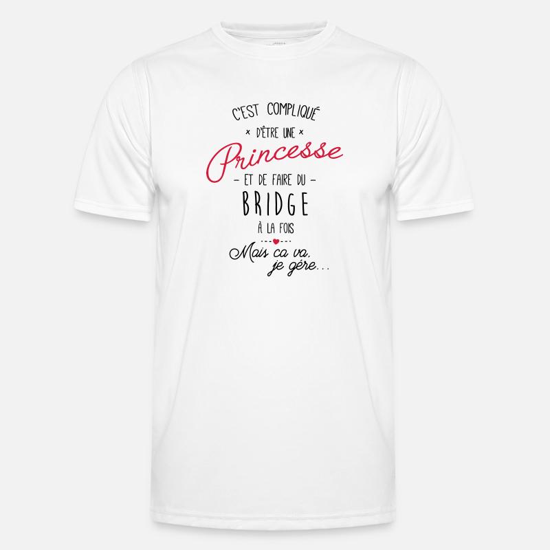 princesse et Bridge T-shirt sport Homme