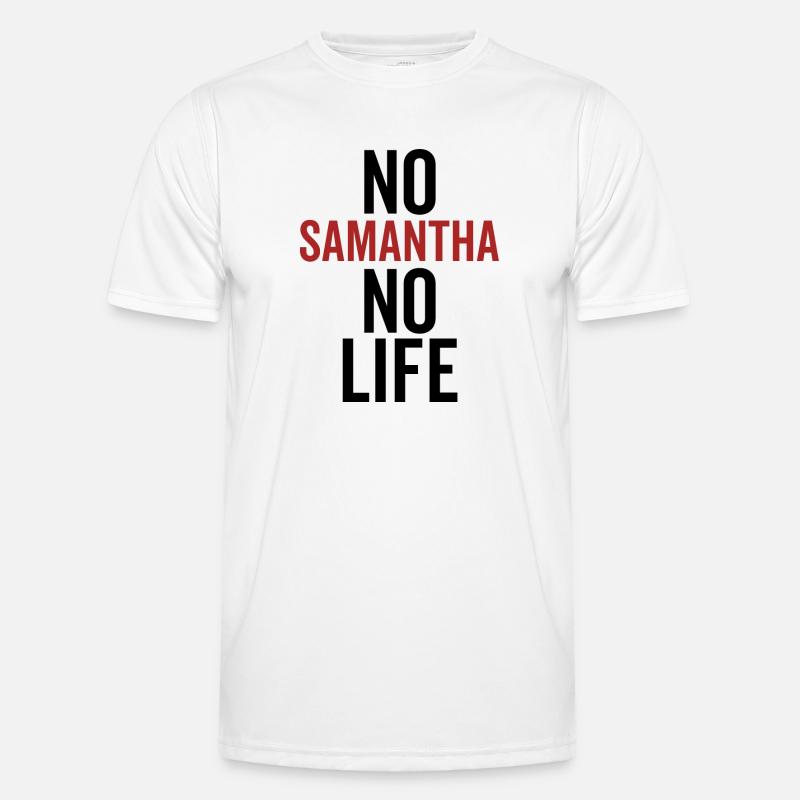 Pas de Samantha Pas de vie T-shirt sport Homme