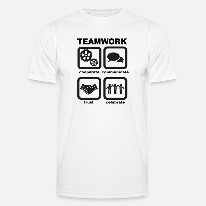 Teamwork Männer Funktions-T-Shirt