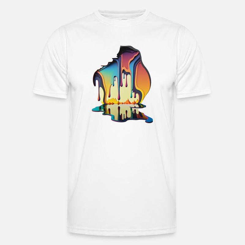 DRIPPY - Men's Functional T-Shirt - white