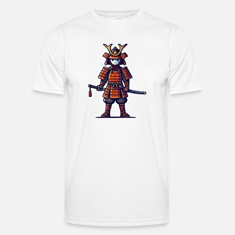 Samurai Comic - Men's Functional T-Shirt - white