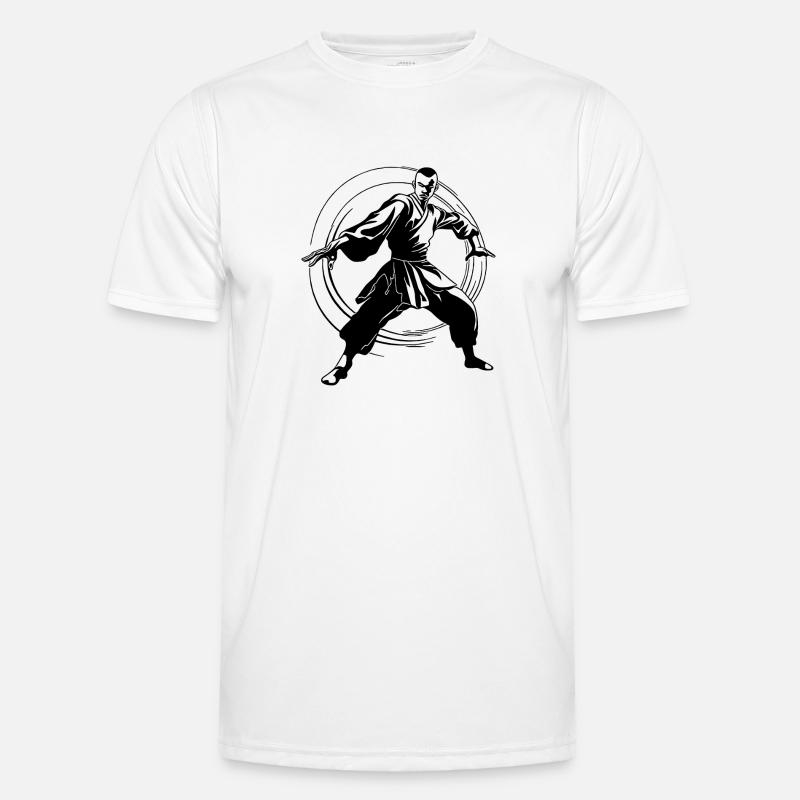 Karate fighter competition athletic sparring Men's Functional T-Shirt