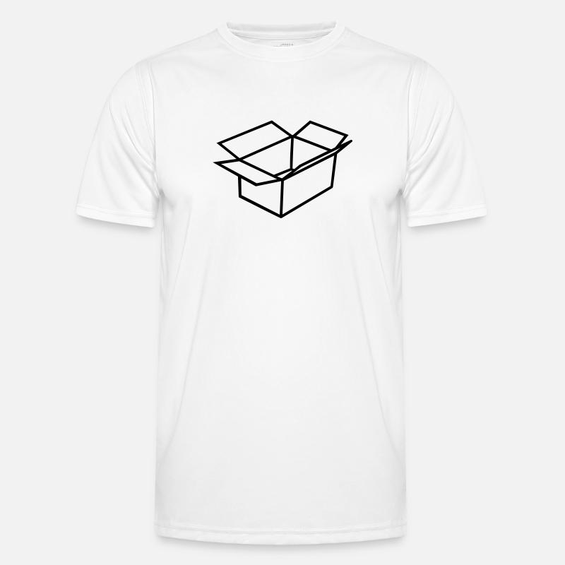 Cardboard box - Men's Functional T-Shirt - white