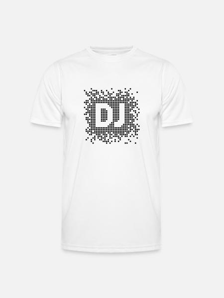DJ Pixel - T-shirt sport Homme - blanc