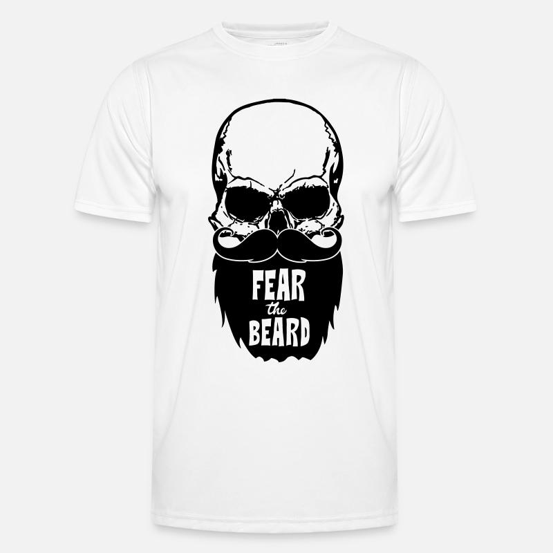 Fear the beard T-shirt sport Homme