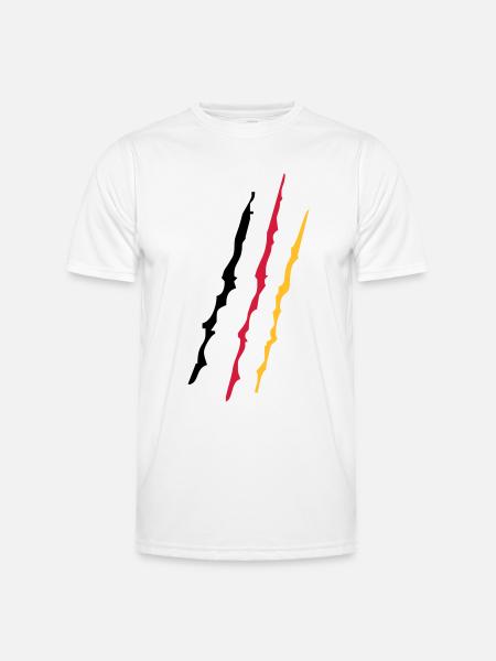 Germany - T-shirt sport Homme - blanc
