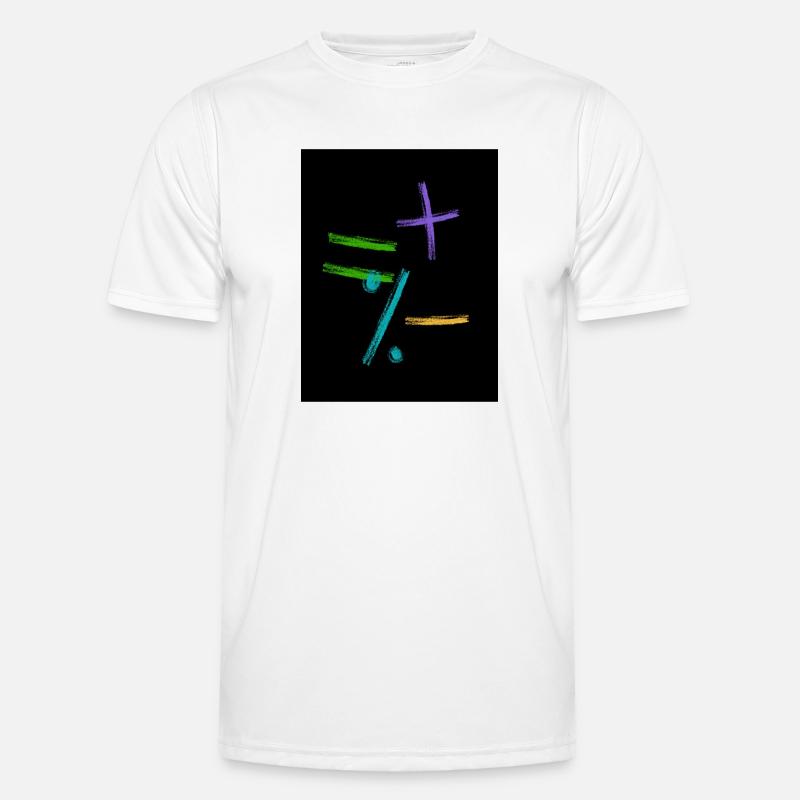 Mathématiques T-shirt sport Homme