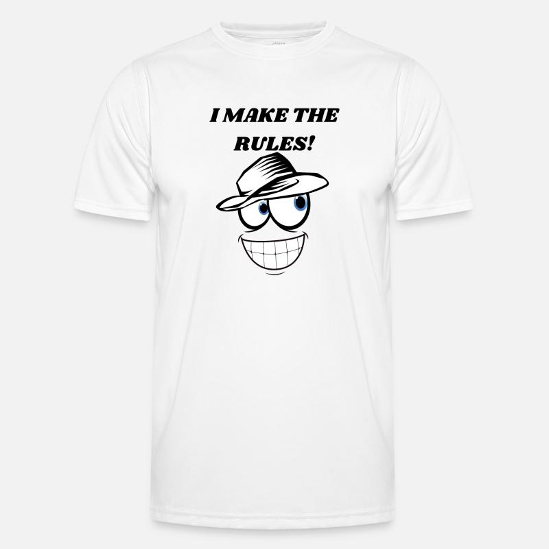 I make the rules Men's Functional T-Shirt