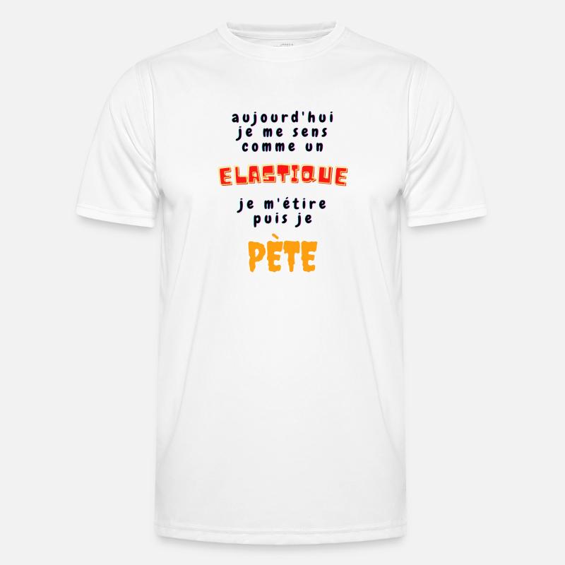 Elastique T-shirt sport Homme