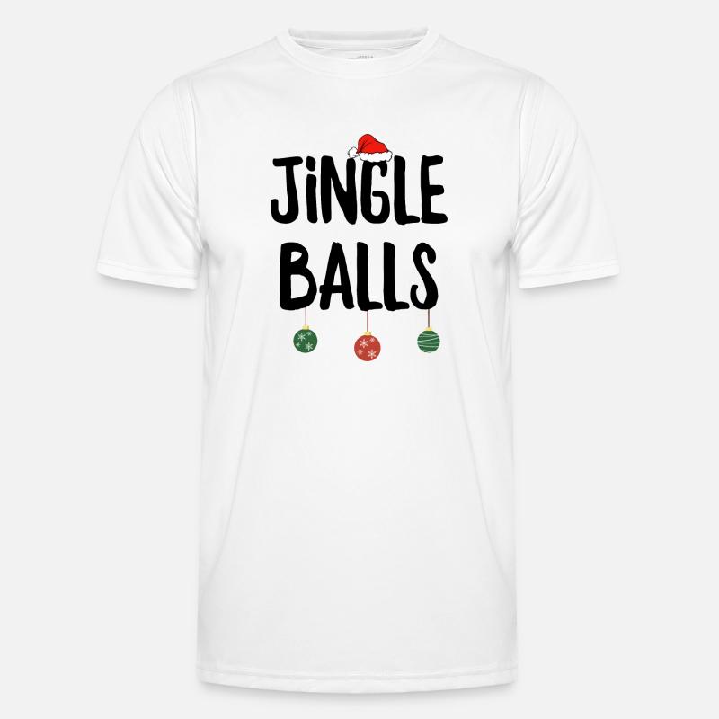 Jingle Balls Men's Functional T-Shirt