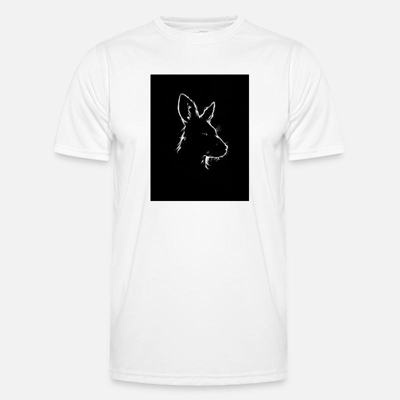 Kangaroo silhouette Men's Functional T-Shirt