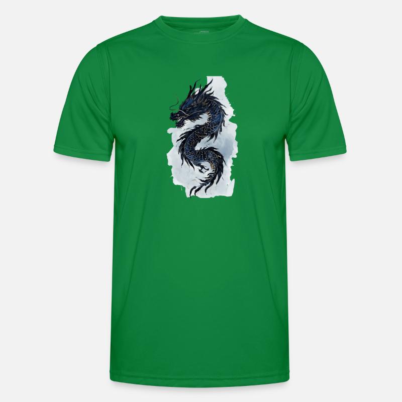 Dragon China Mythology Gift Men's Functional T-Shirt