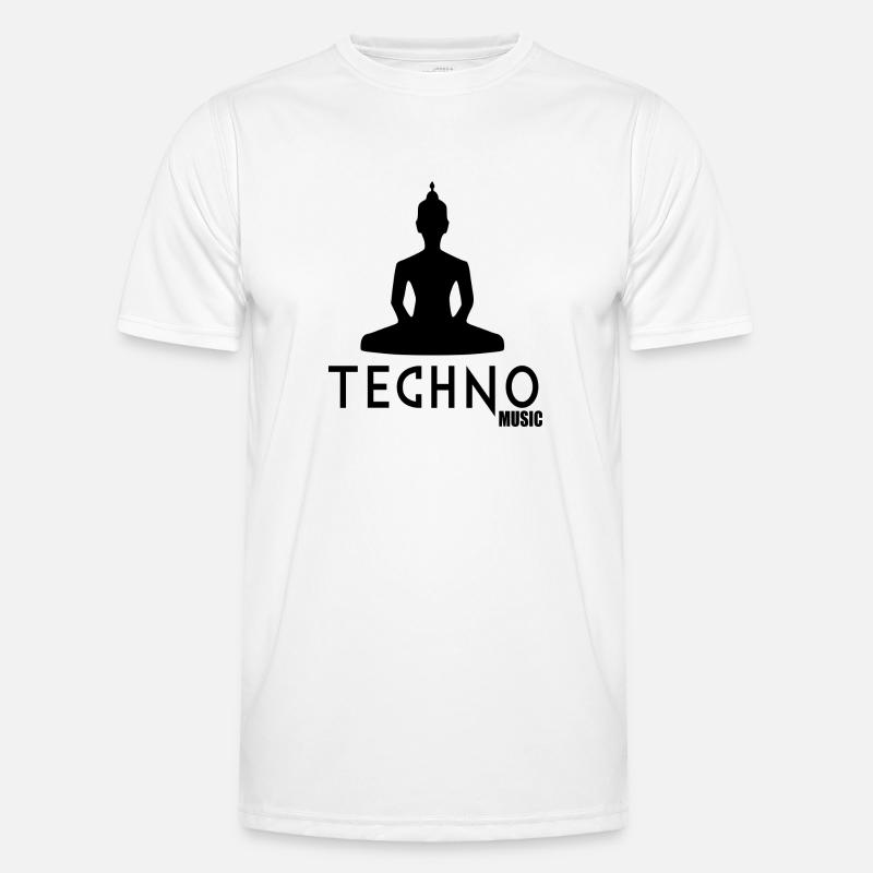techno music 1 Men's Functional T-Shirt