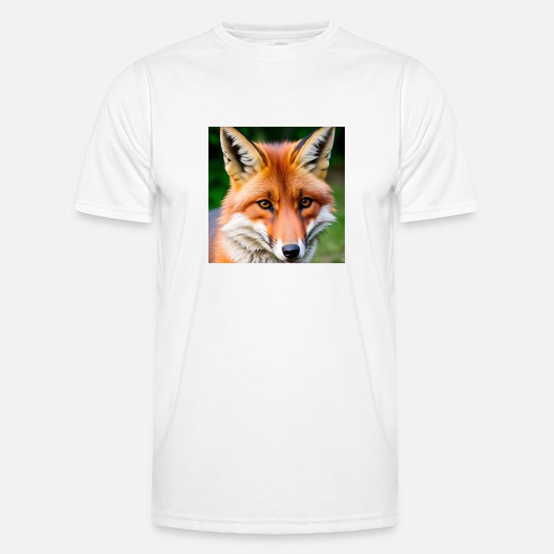 fox fox animal animals Men's Functional T-Shirt
