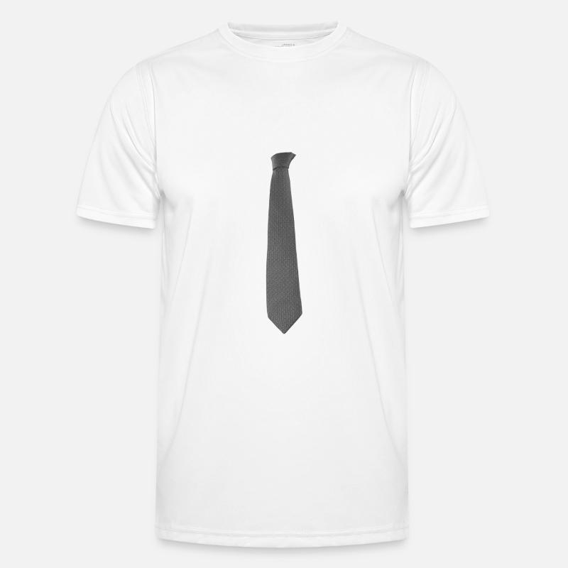Grey Tie Men's Functional T-Shirt