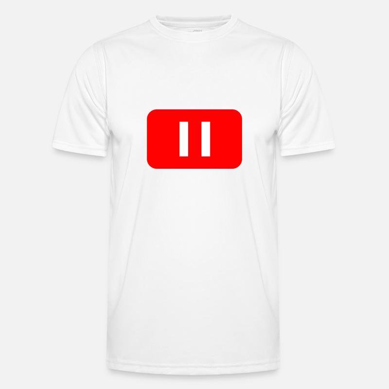 Pause logo Men's Functional T-Shirt