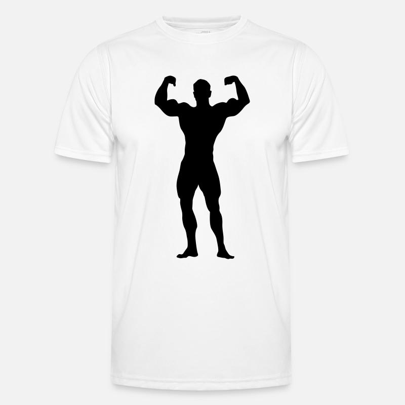 bodybuilder T-shirt sport Homme