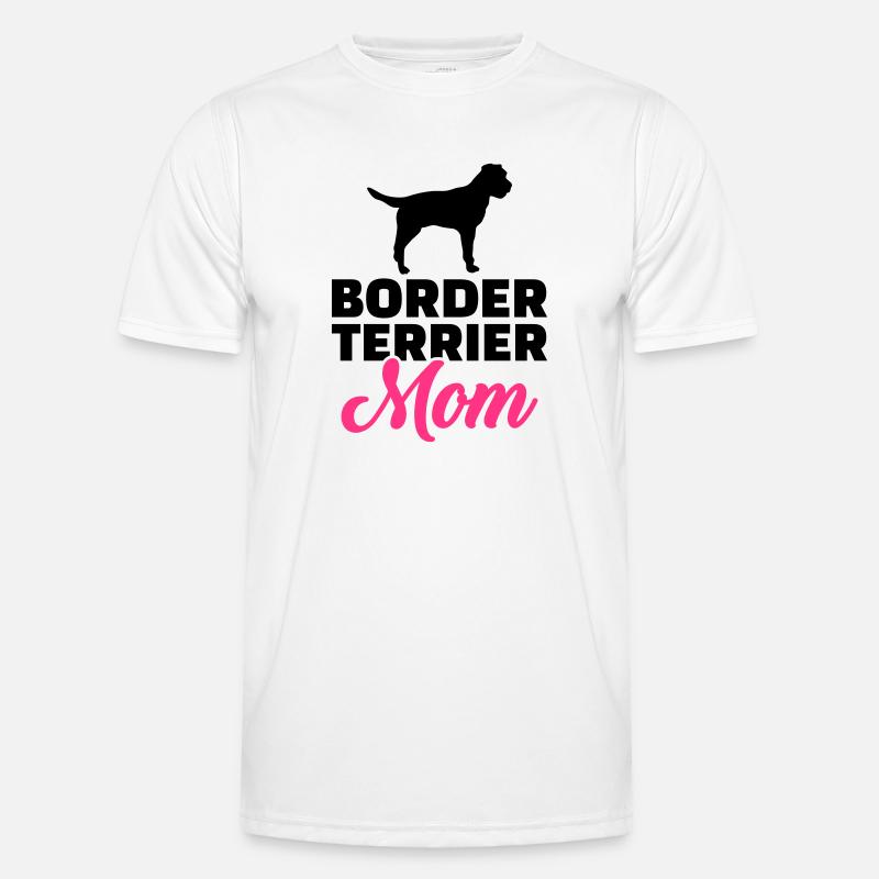 Border Terrier Männer Funktions-T-Shirt