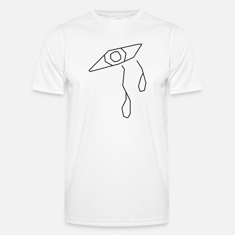 Kubistische Empathie oder Toleranz. Männer Funktions-T-Shirt