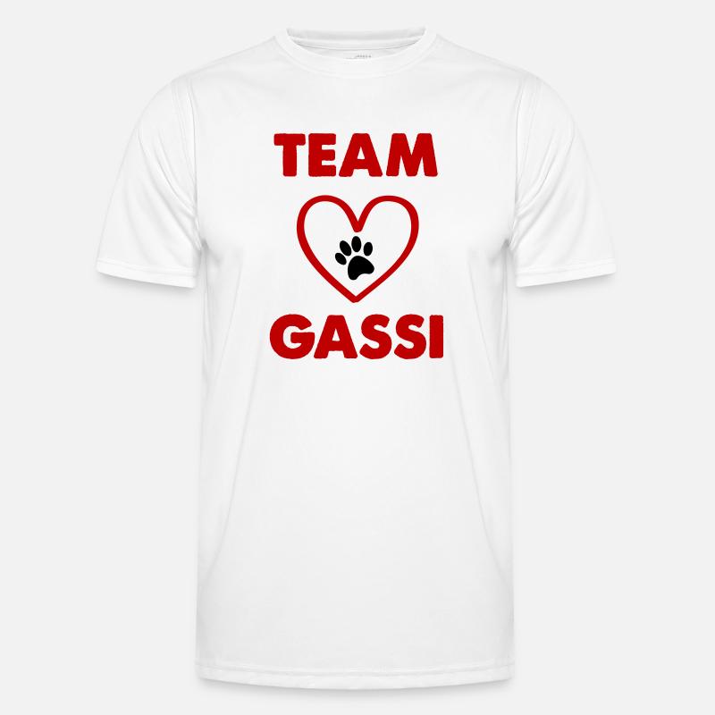 Team Gassi - Men's Functional T-Shirt - white