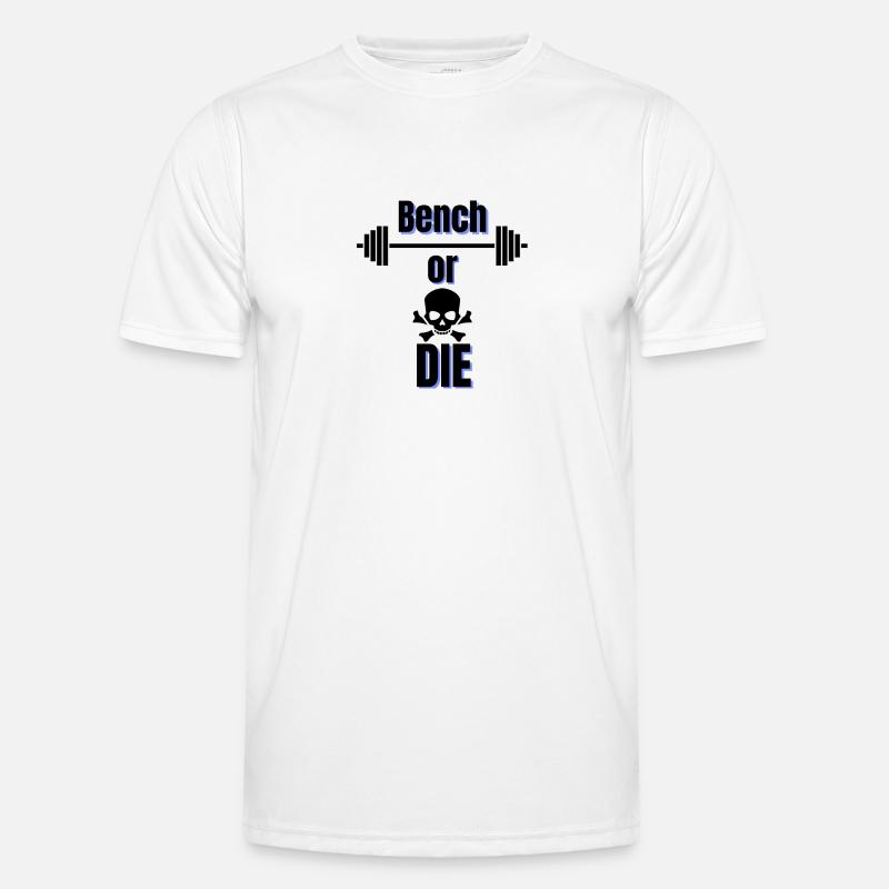 Banc ou matrice | Conception de développé couché T-shirt sport Homme