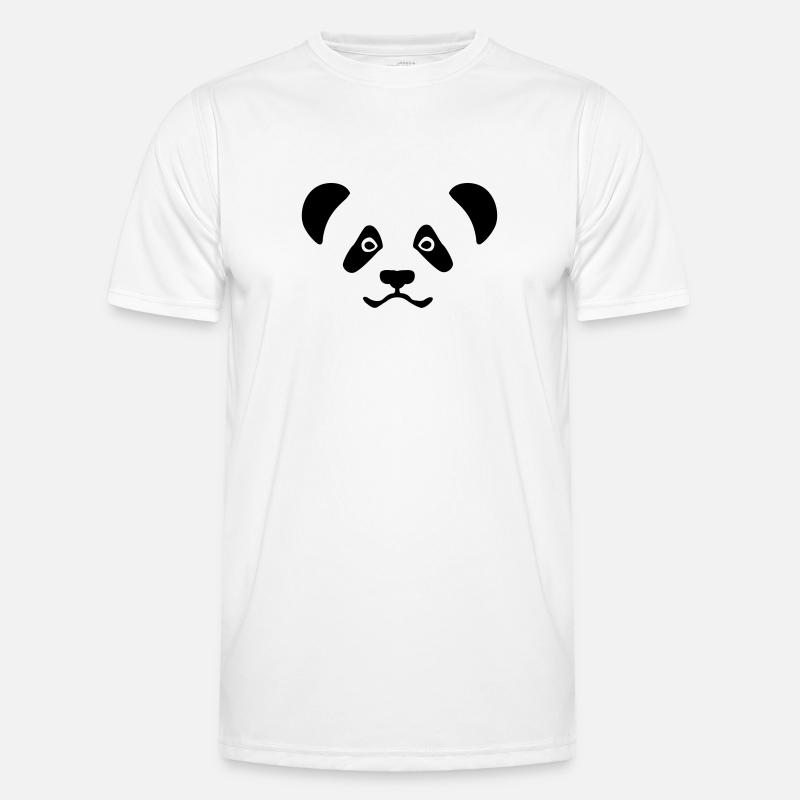 Panda Männer Funktions-T-Shirt
