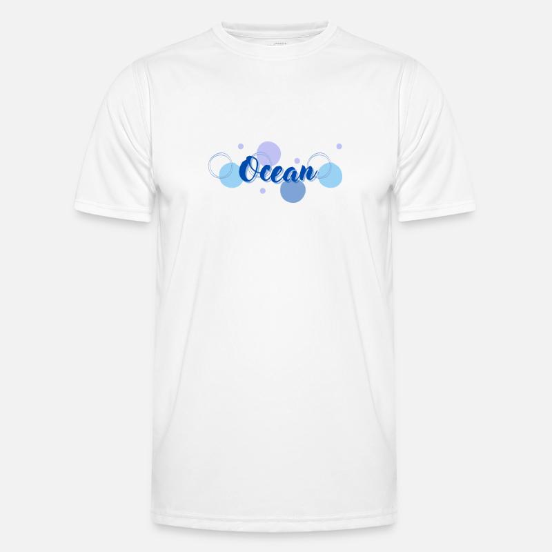 Ocean Männer Funktions-T-Shirt