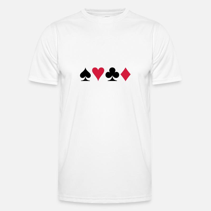 Poker Männer Funktions-T-Shirt
