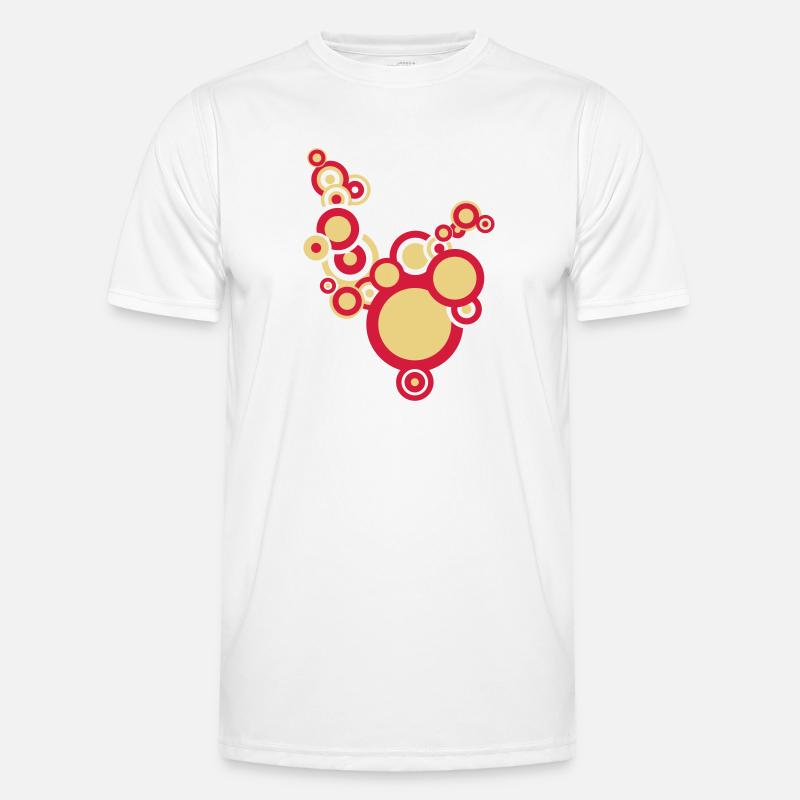 retromuster-2 - Männer Funktions-T-Shirt - Weiß