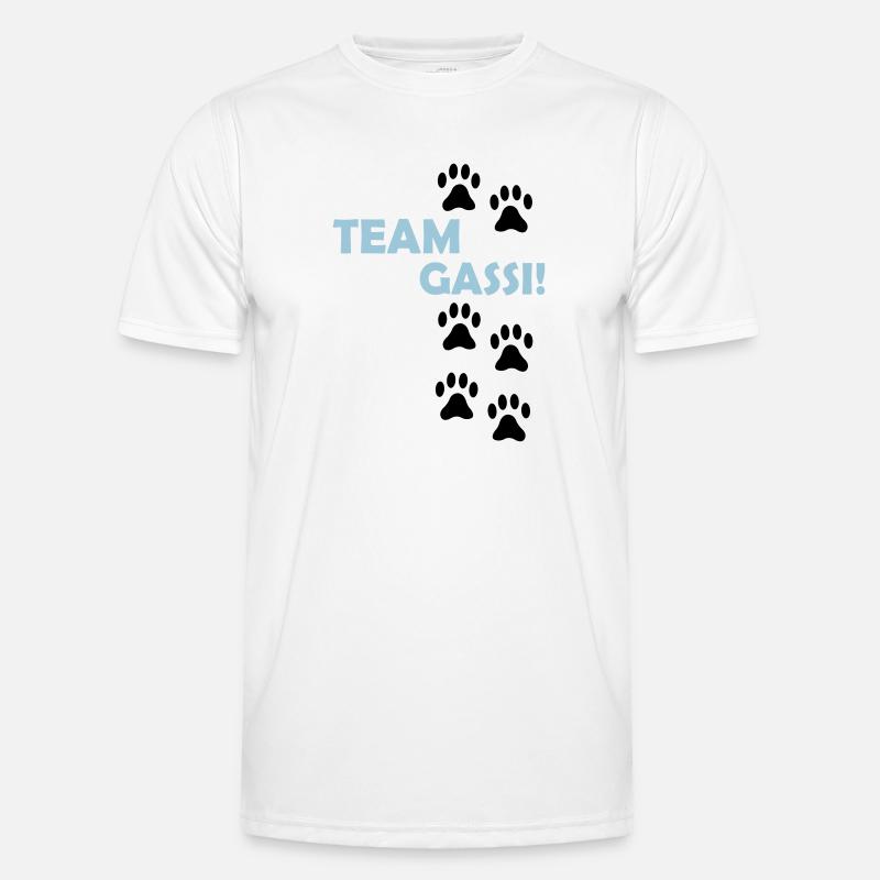 (team_gassi_02) Männer Funktions-T-Shirt