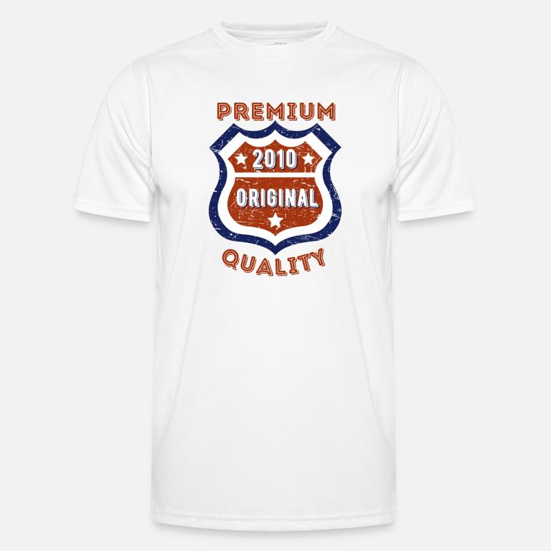 Premium Quality 2010 - Men's Functional T-Shirt - white