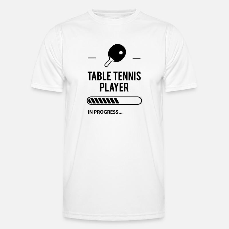 Table Tennis player Männer Funktions-T-Shirt