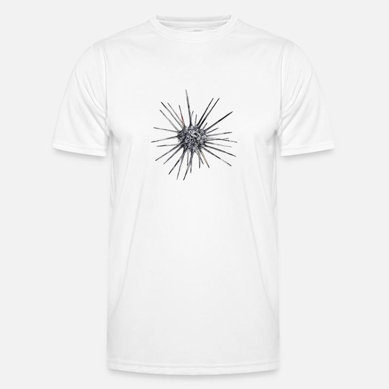 space Seestern Männer Funktions-T-Shirt