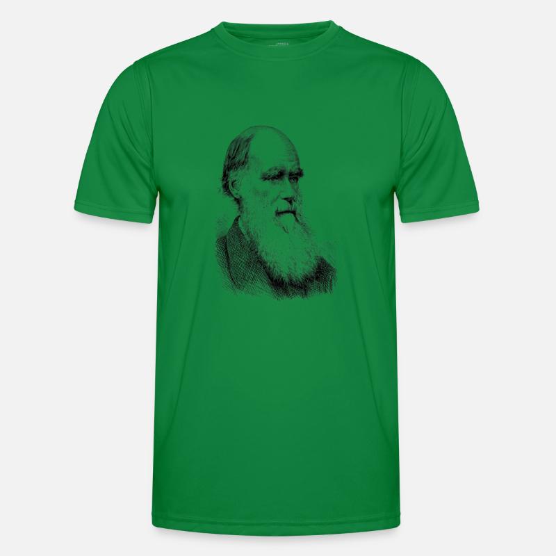 Charles Darwin Men's Functional T-Shirt