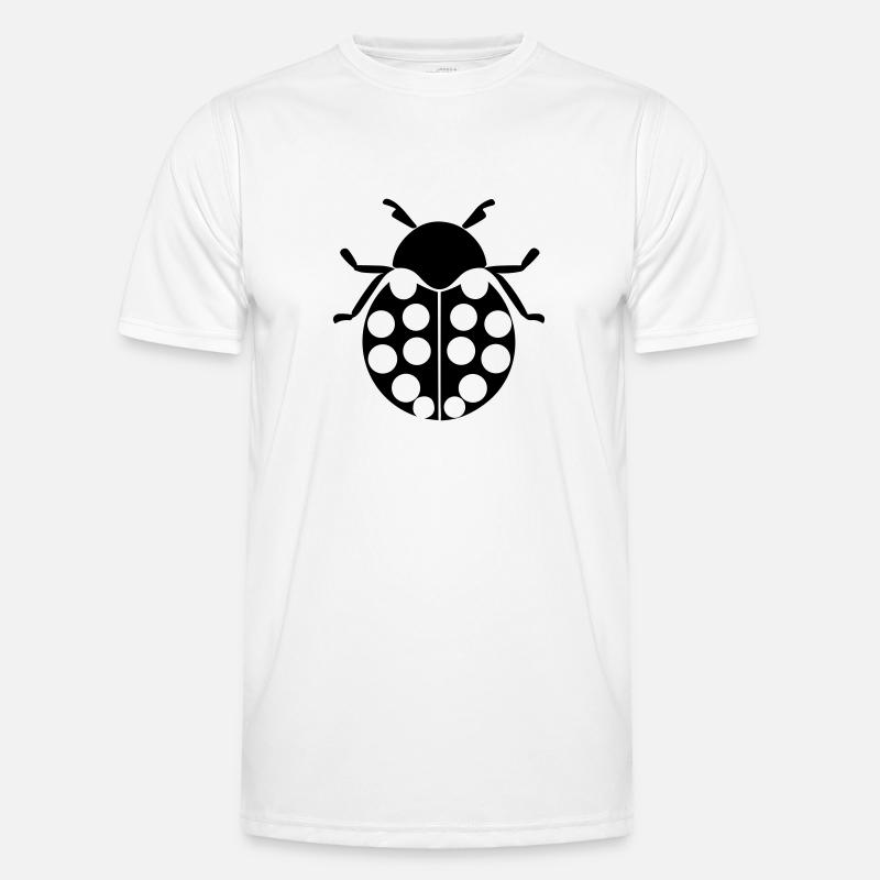 Ladybug - Men's Functional T-Shirt - white