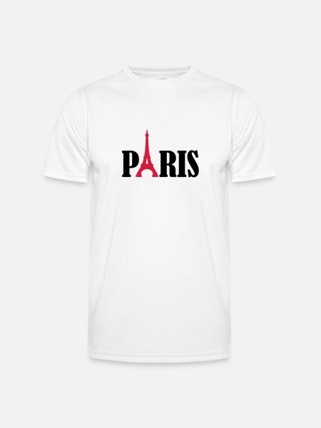 Paris - Men's Functional T-Shirt - white